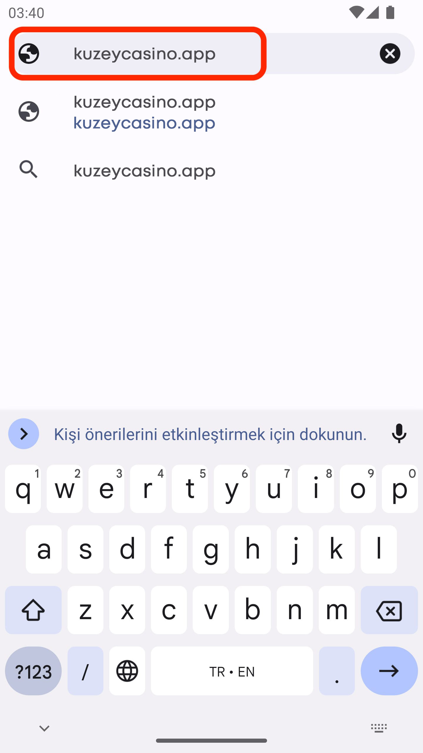 KuzeyCasino Mobil Tanıtım - Adım 3